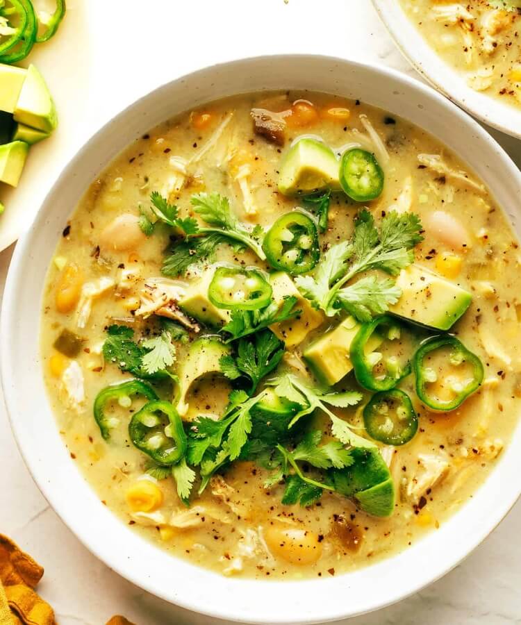 white chicken chili