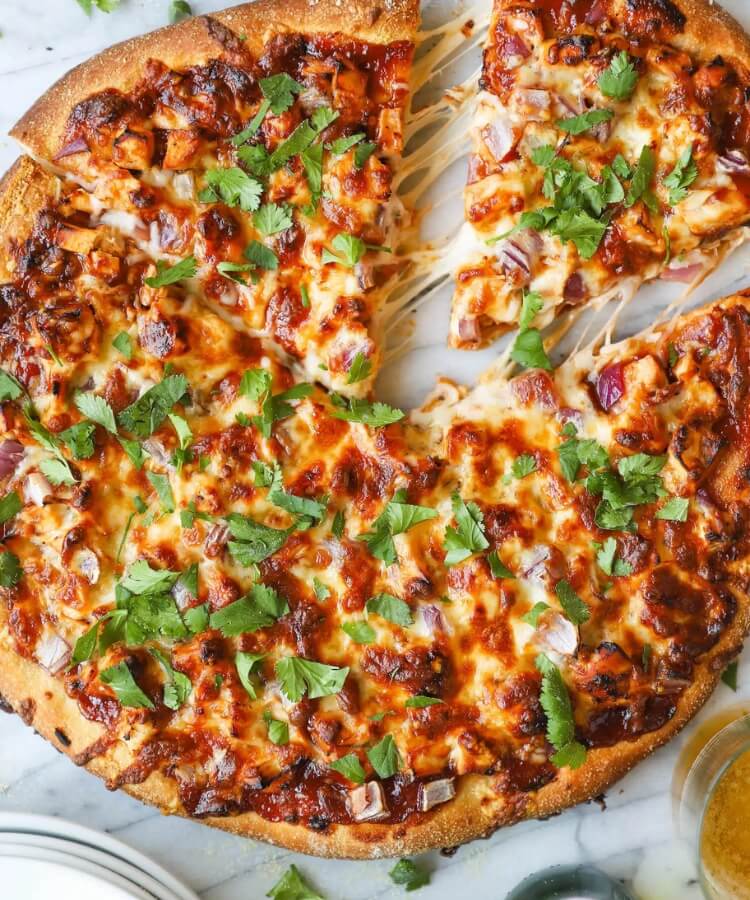 barbecue chicken pizza