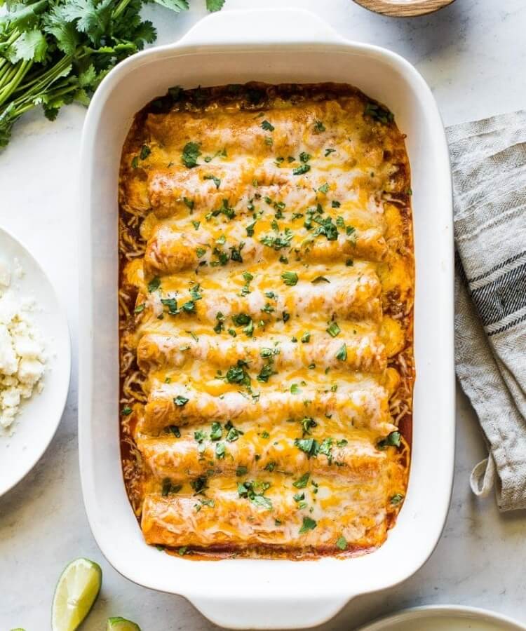 chicken enchiladas
