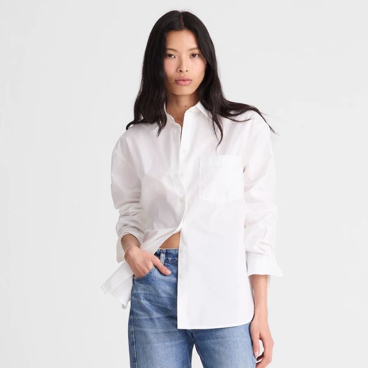 Poplin Button-Down Shirt