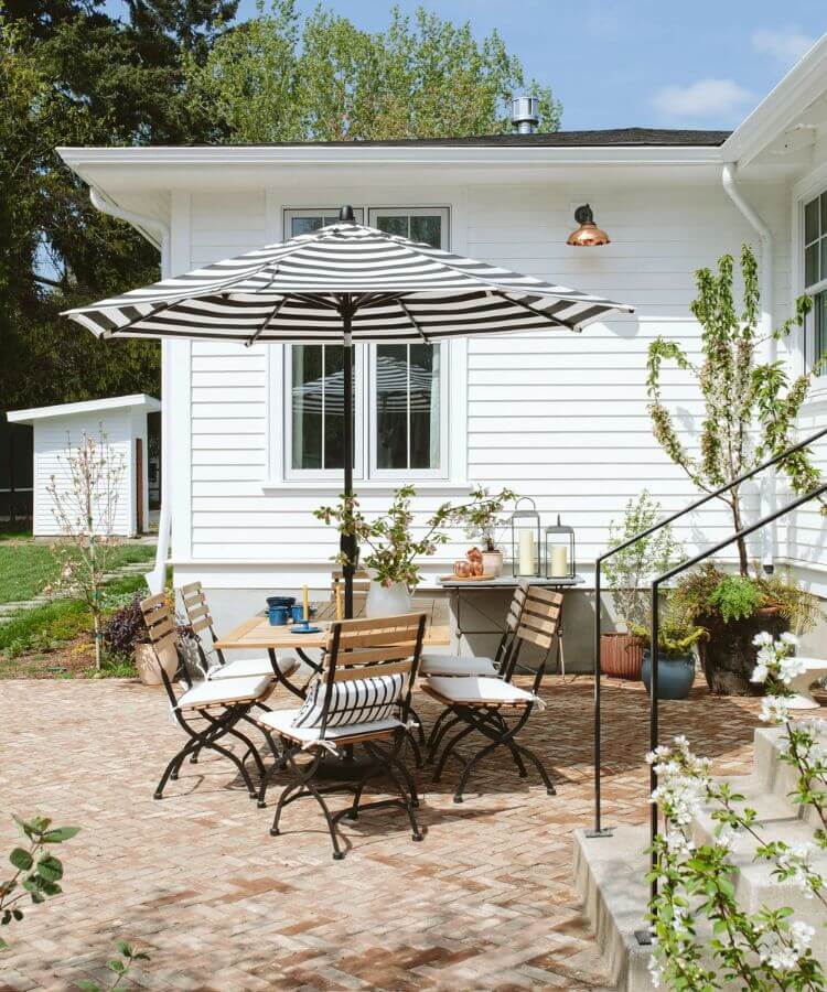 nancy meyers outdoor space