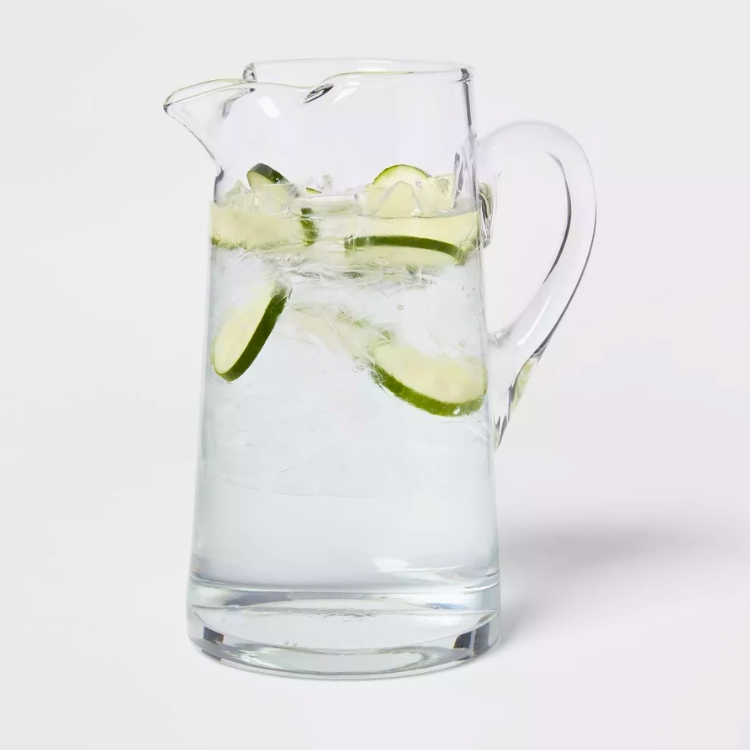 Glass Tall Pitcher