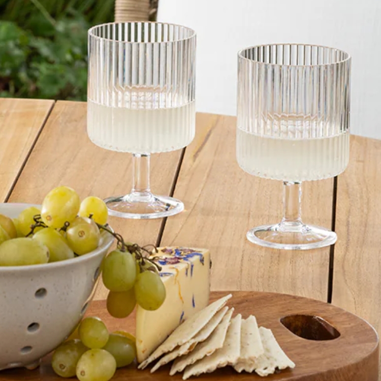 Acrylic Goblets, Set of 4