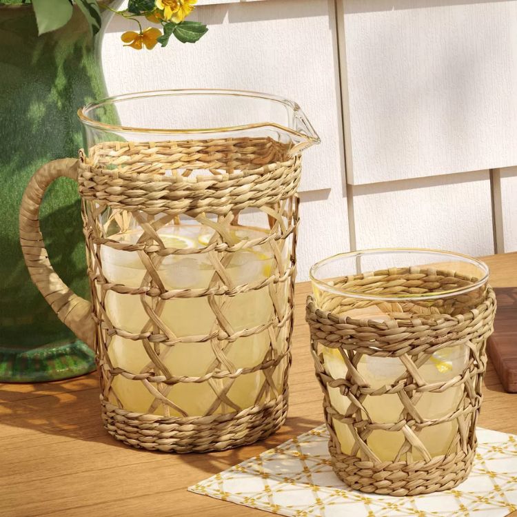 Woven Beverage Pitcher