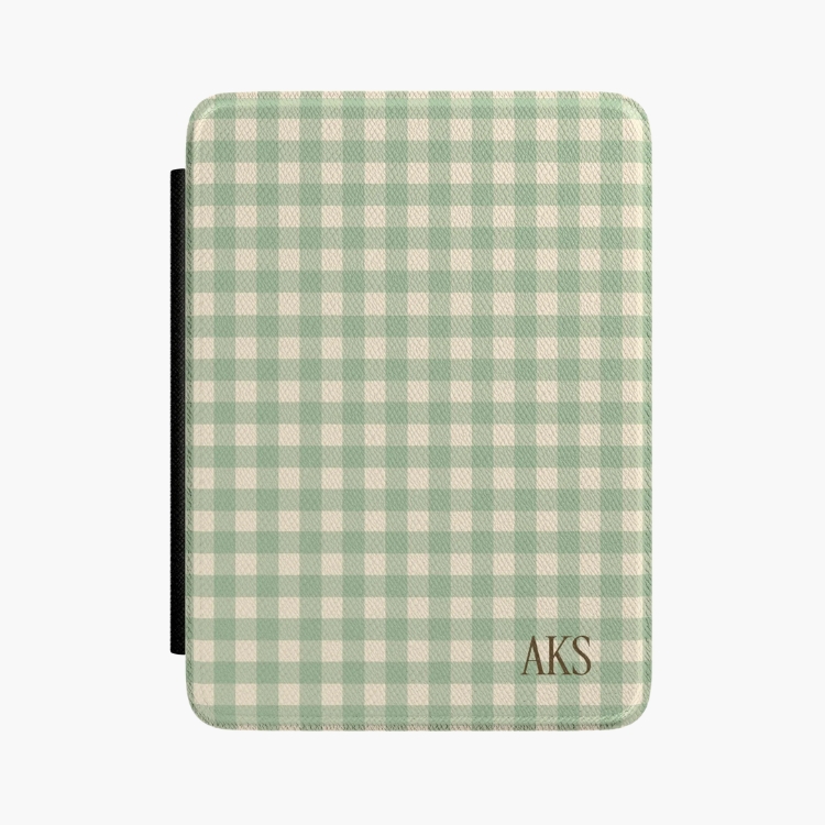 Gingham Kindle Case