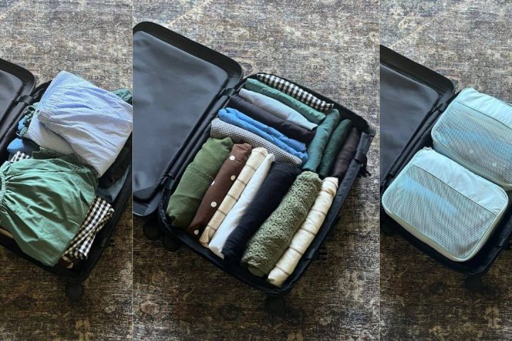 best way to pack a suitcase