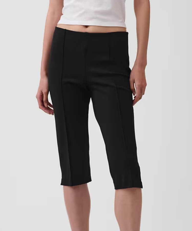 Double Knit Capri Pants