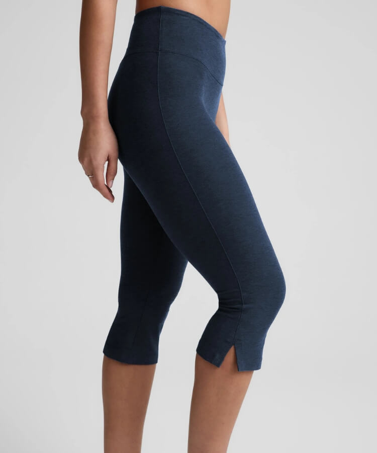 Slit Capri Leggings