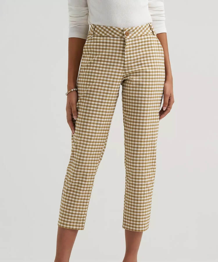 Stretch Capri Pants