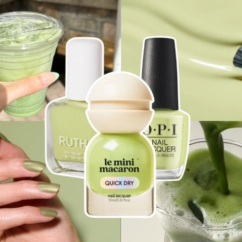 matcha nails trend