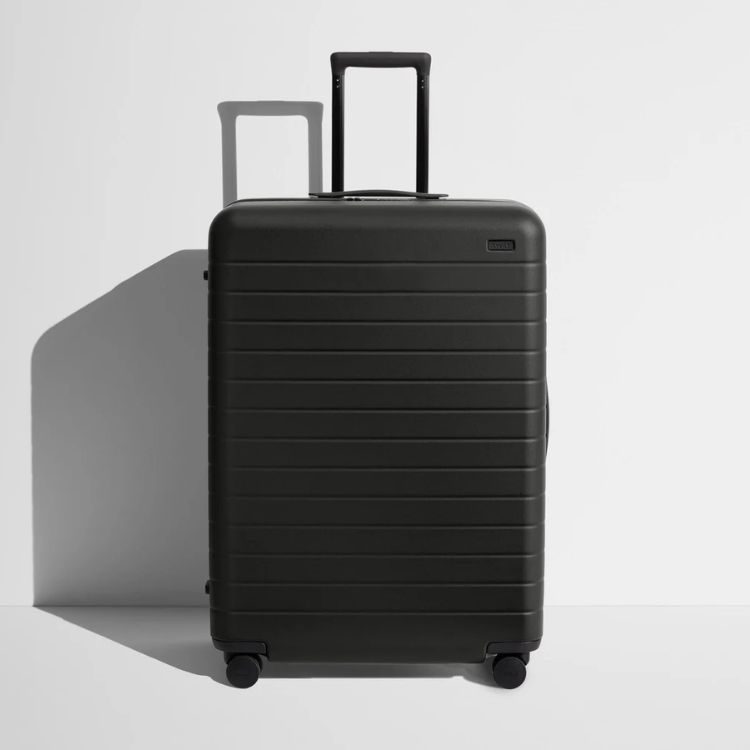 The Large Checked Suitcase