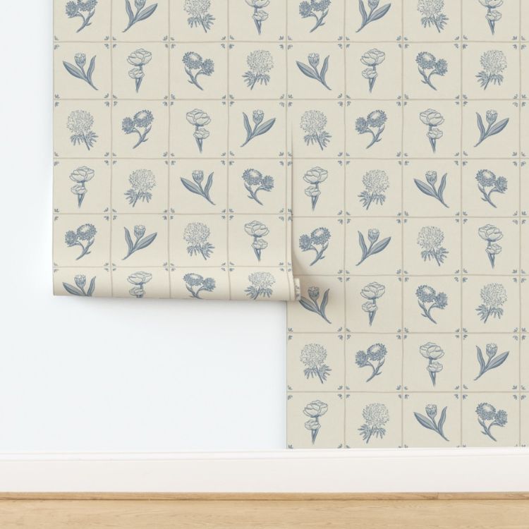 French Country Cottage Wallpaper