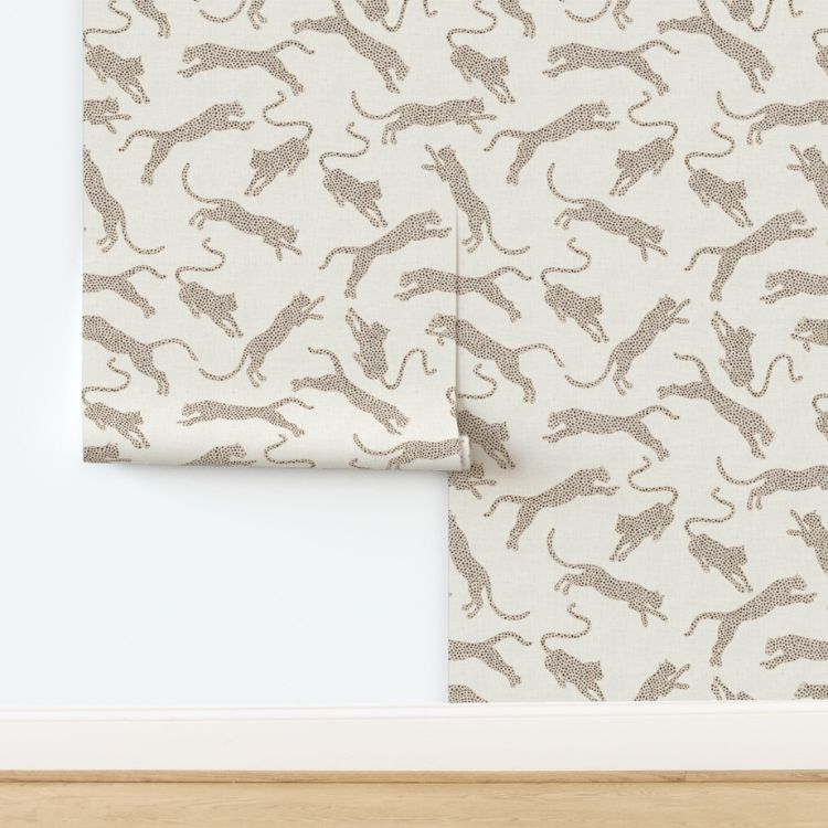 Cozy Leapords Wallpaper