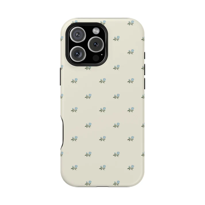 Tiny Blue Flowers Phone Case