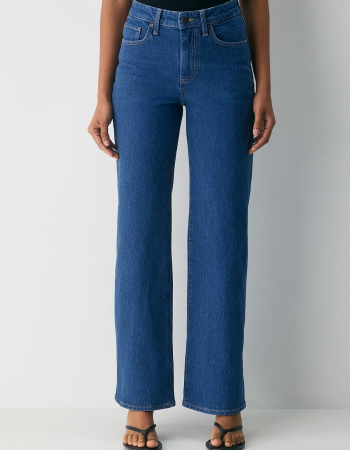 Denim Forum Remy Hi-Rise Wide Jean