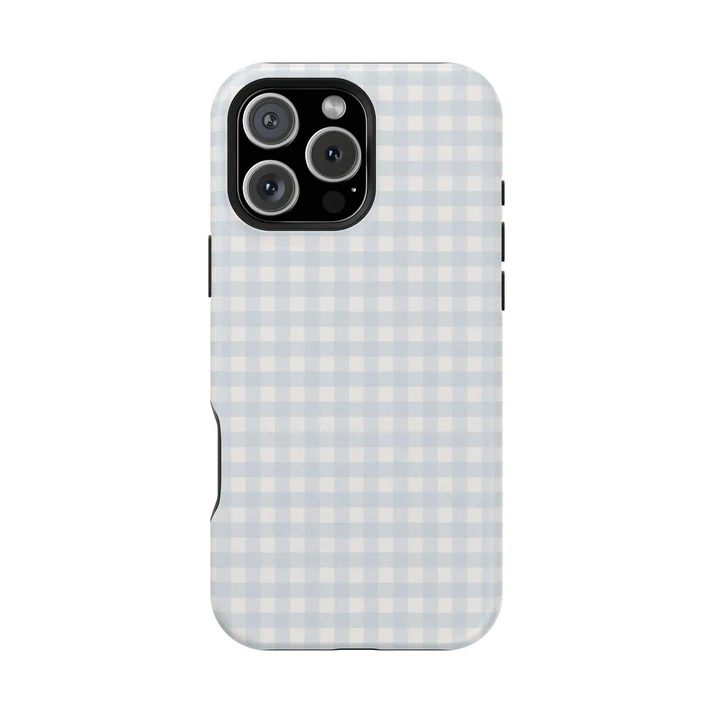 Blue Gingham Phone Case