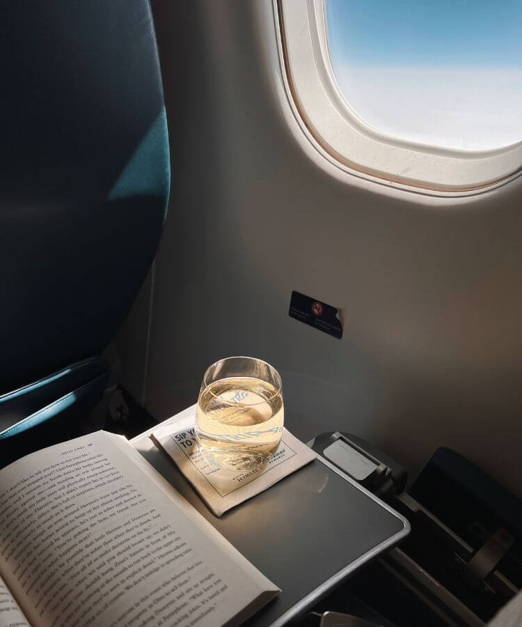 first class airplane seat