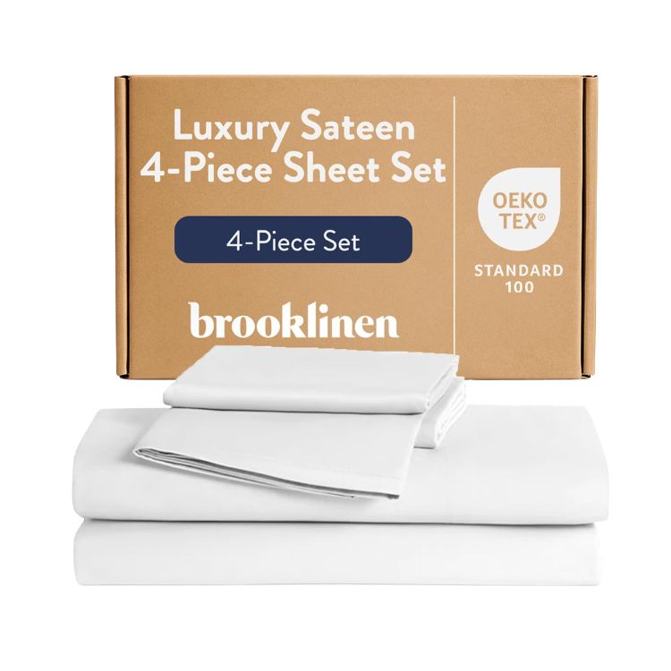 Brooklinen Luxury Sateen Sheet Set