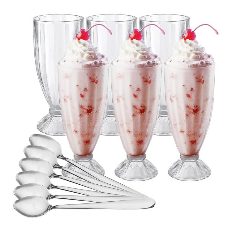 Milkshake Glasses