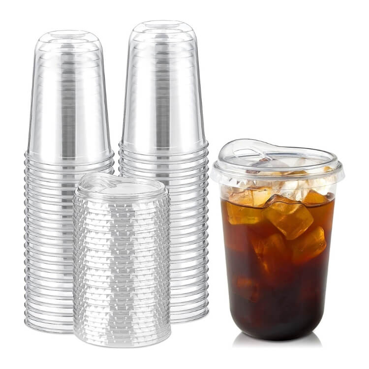 Round Bottom Plastic Cups