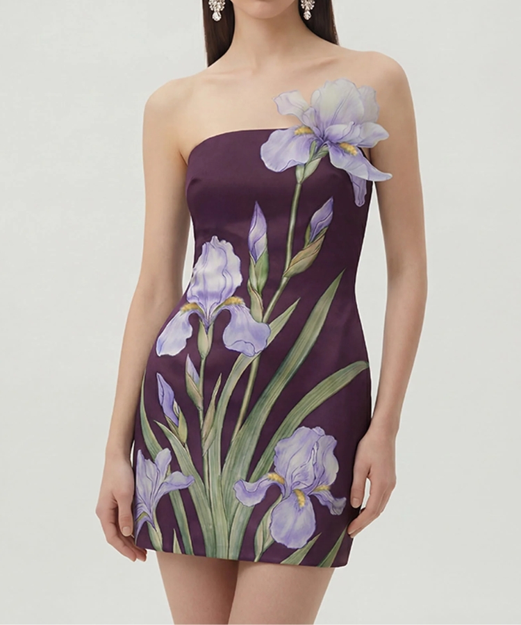 Floral Printed Mini Dress