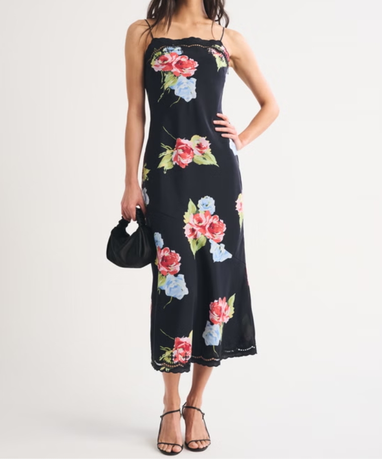 Cutwork Slip Dress