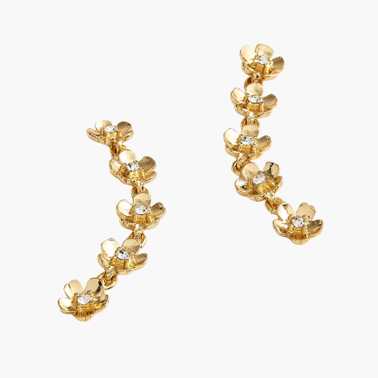 Floral Drop Earrings