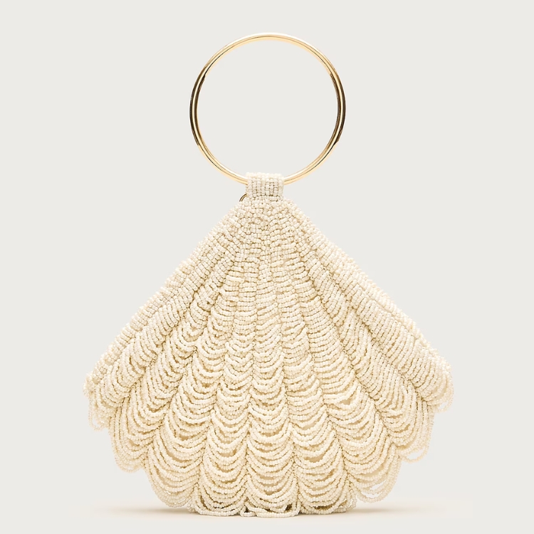 Beaded Shell Bag
