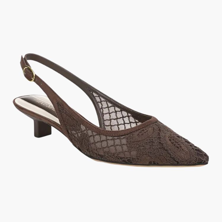 Pura Slingback Kitten Heel