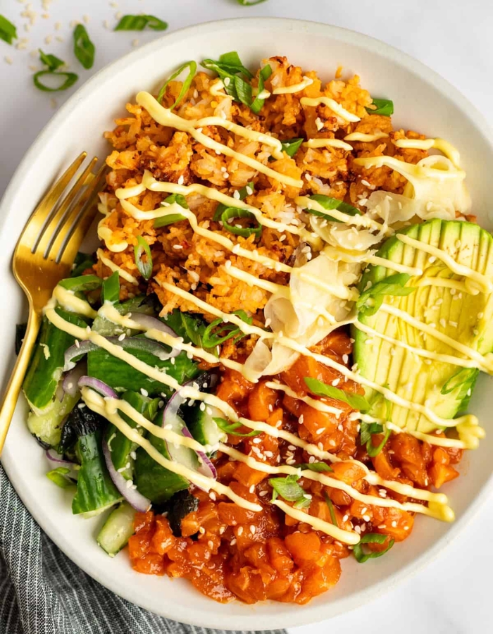 rice bowl recipes spicy tuna
