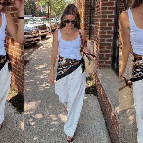 scarf belt trend