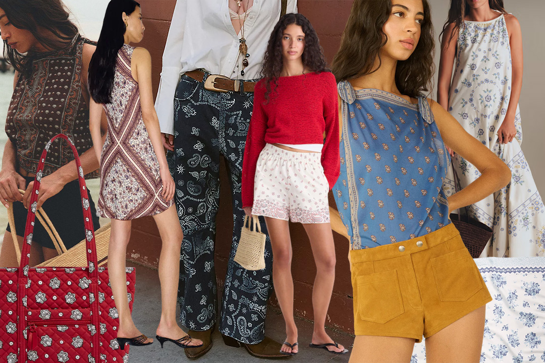 Move Over, Gingham: Bandana Print Is Summer’s Biggest Trend