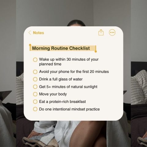 morning routine