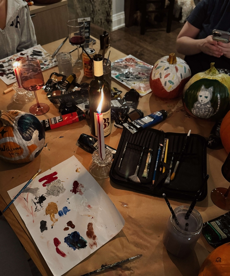 fall activities painting