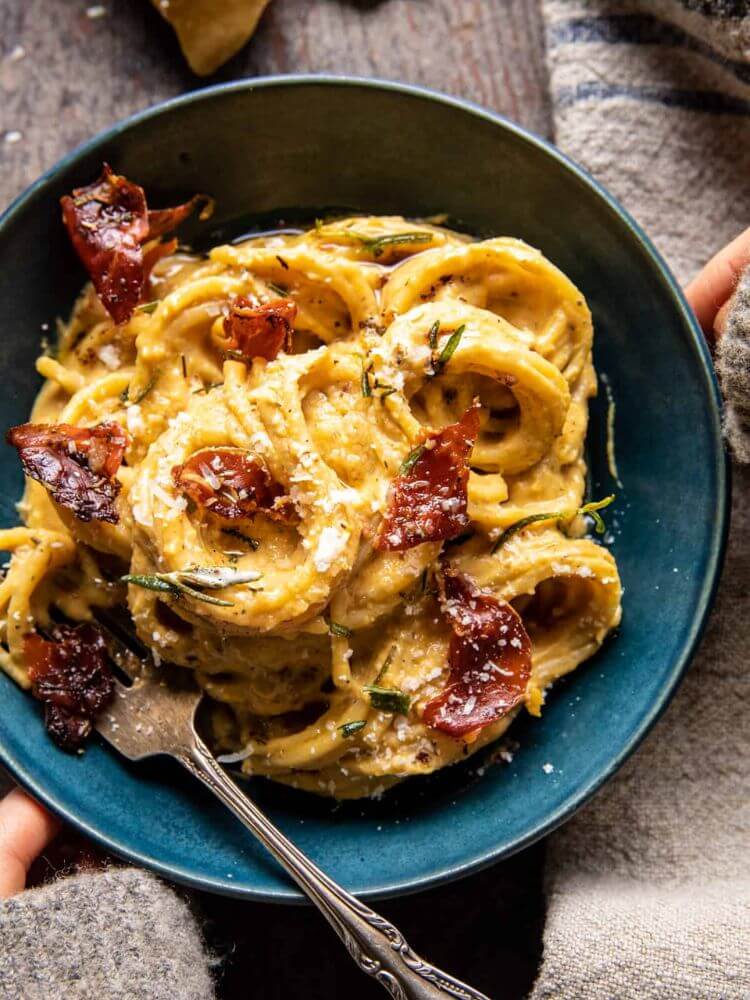creamy butternut squash pasta recipe