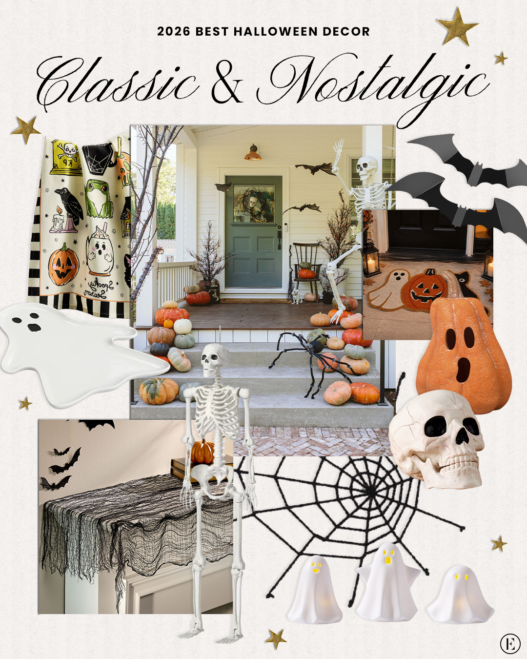 classic halloween decor