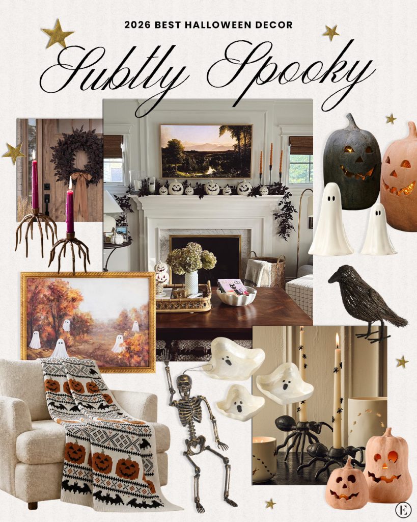subtle halloween decor