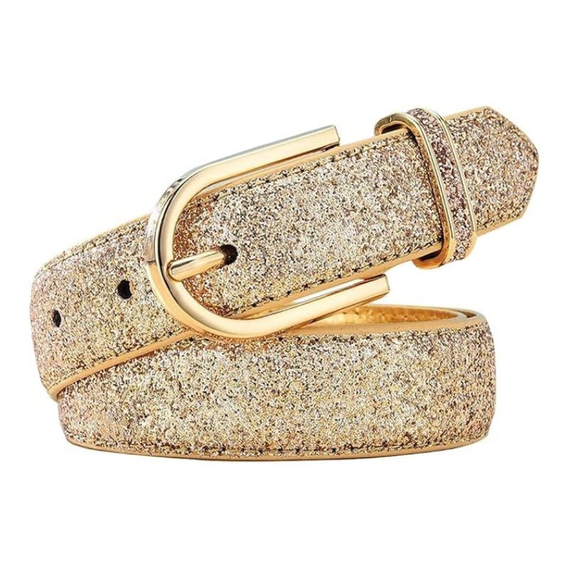 Silver Rhinestone Belt