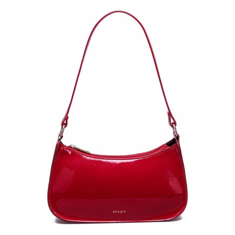 Patent Leather Shoulder Bag