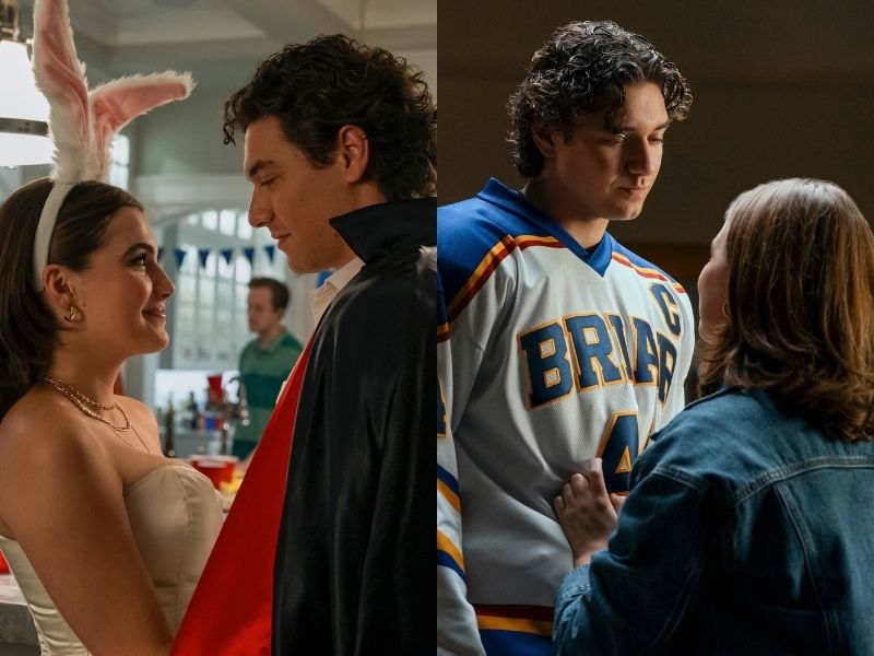 hannah and garrett off campus - couple costumes for halloween