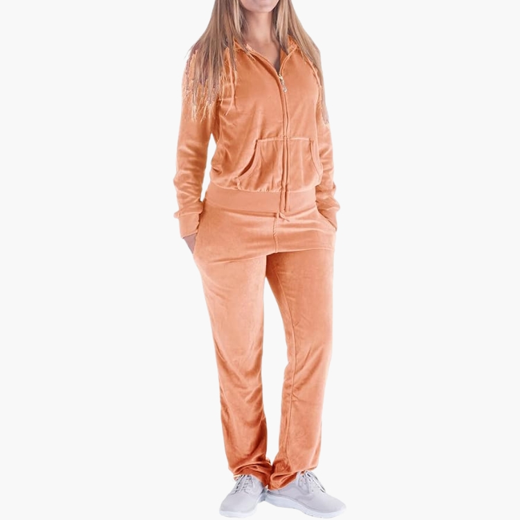 Orange Track Suit