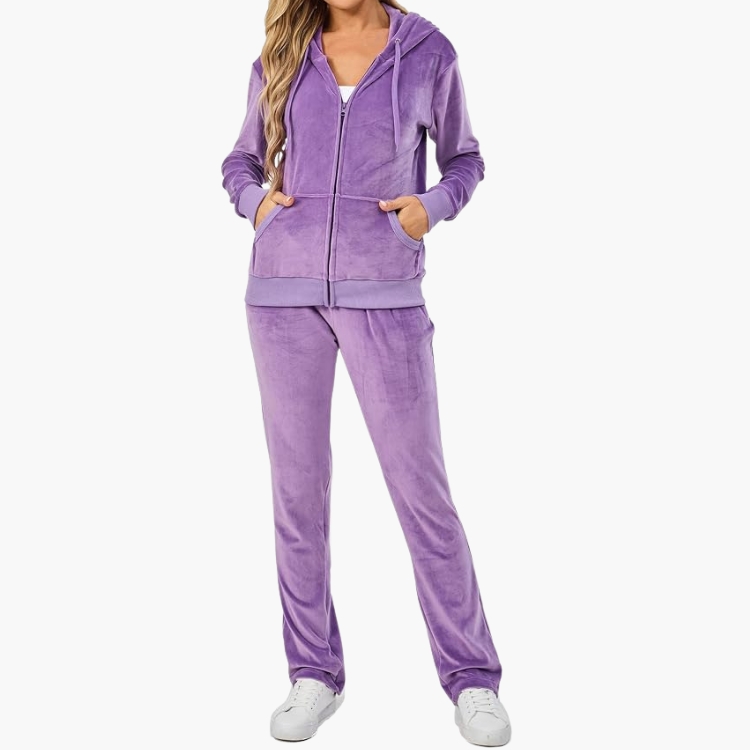 Purple Track Suit