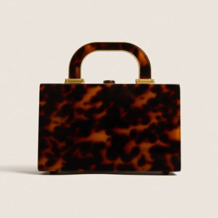 Acrylic Top Handle Bag