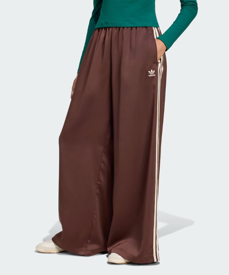 Adicolor Satin Wide Leg Track Pants