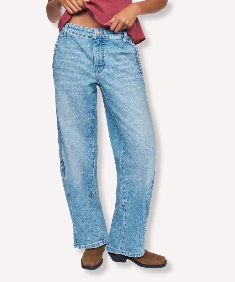 Pilcro Mid-Rise Jeans