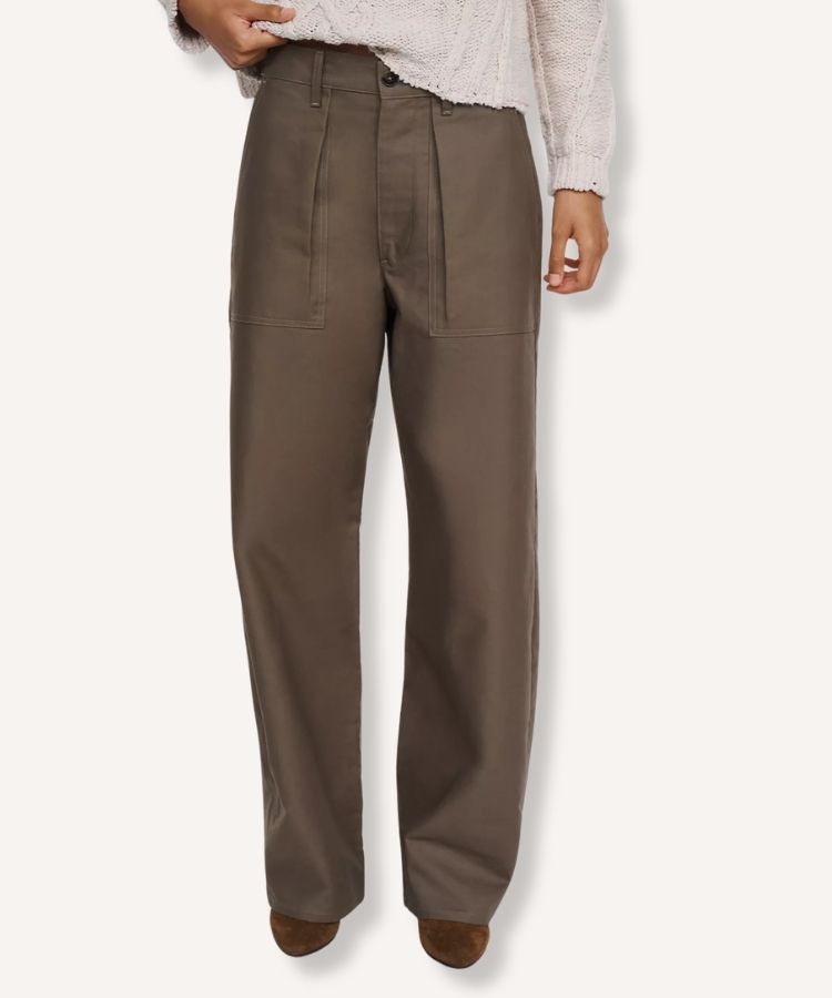 Cotton Utility Pants