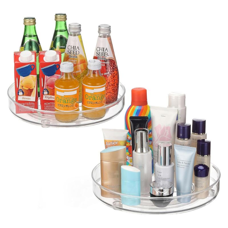 Acrylic Lazy Susan 2-Pack