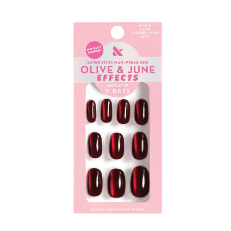 'Obsessed Velvet' Press-On Nails