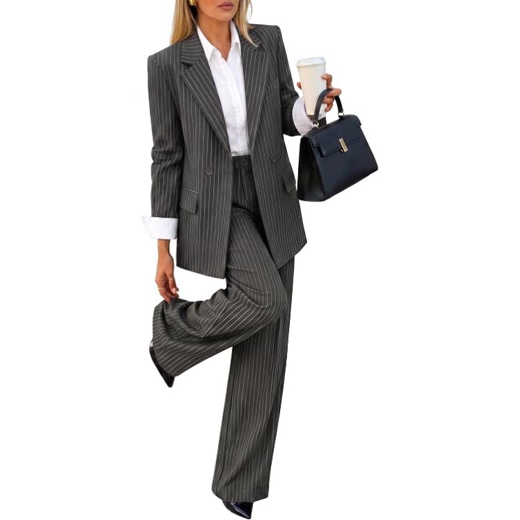 Striped Suit Set